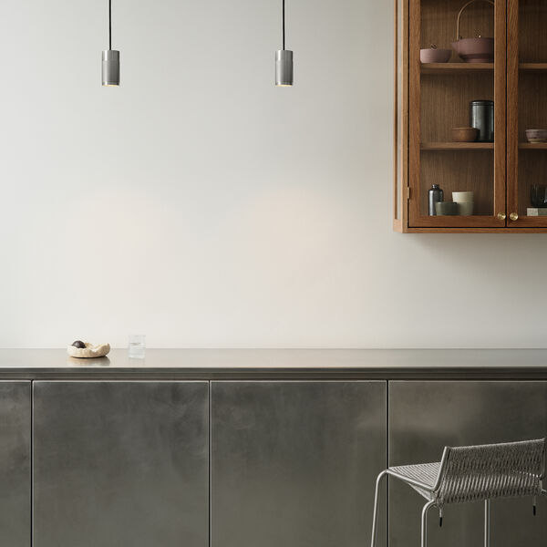 Patrone Pendant Lamp Small, nickel-plated brass, Thorup Copenhagen