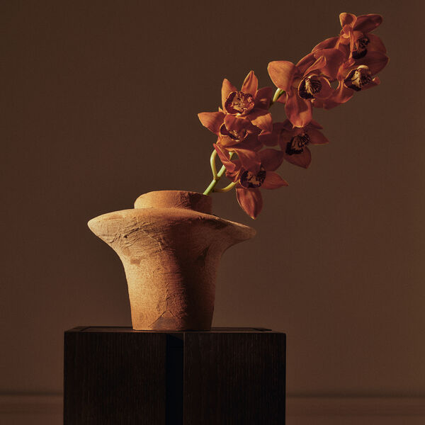 Evio Vase, burnt umber, Ferm Living