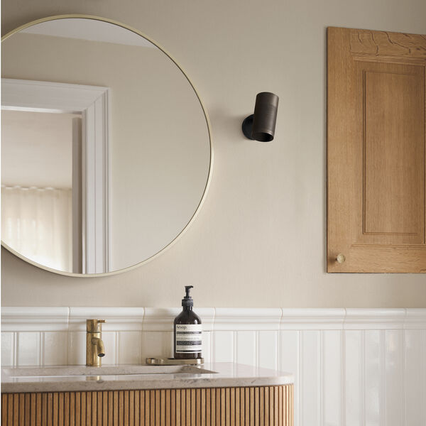 Patrone Wall Lamp Small, browned brass Patrone Wall Lamp Small, browned brass, Thorup Copenhagen