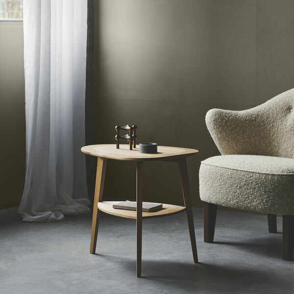 Heart Table, natural oiled oak, Aakjaer Furniture