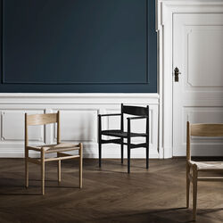 CH36 Dining Chair, white oiled oak/natural, Carl Hansen & Søn