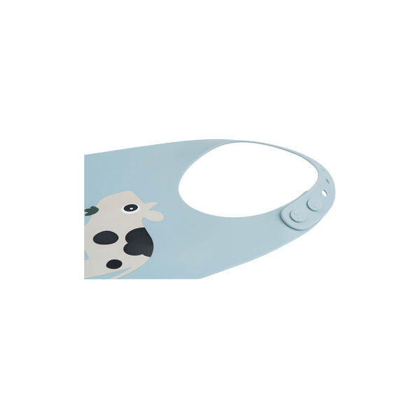 Dotti Silicone Bib, blue, Done by Deer
