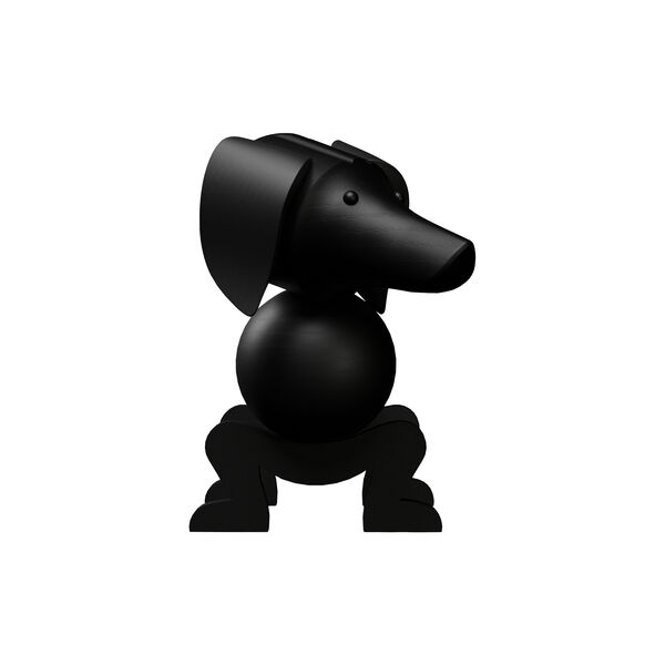 Dog Medium, dark stained oak, Kay Bojesen Denmark