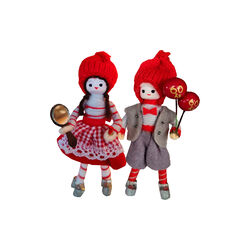 Santa Children Couple 2023, Anne Beate Design