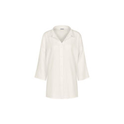 Summer Wear Boyfriend Shirt 01, silk white, Triumph