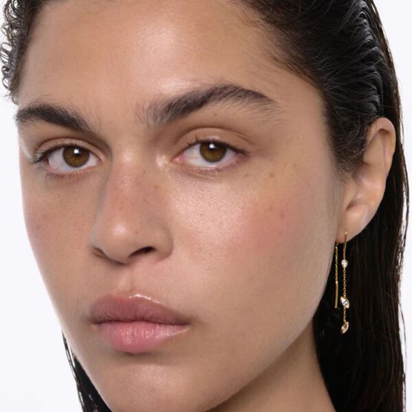 Swift Earring 02, gold, Maria Black