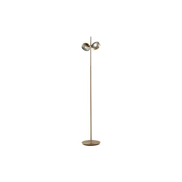 ORBIT Floor Lamp, brass, LIGHT-POINT