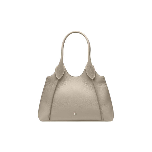 Kayla Hobo Bag L, alpaca beige, Aigner