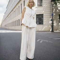 KBEmery Waistcoat, egret, Karen by Simonsen