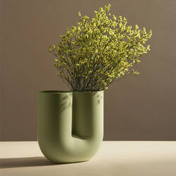 Kink Vase, light green, Muuto