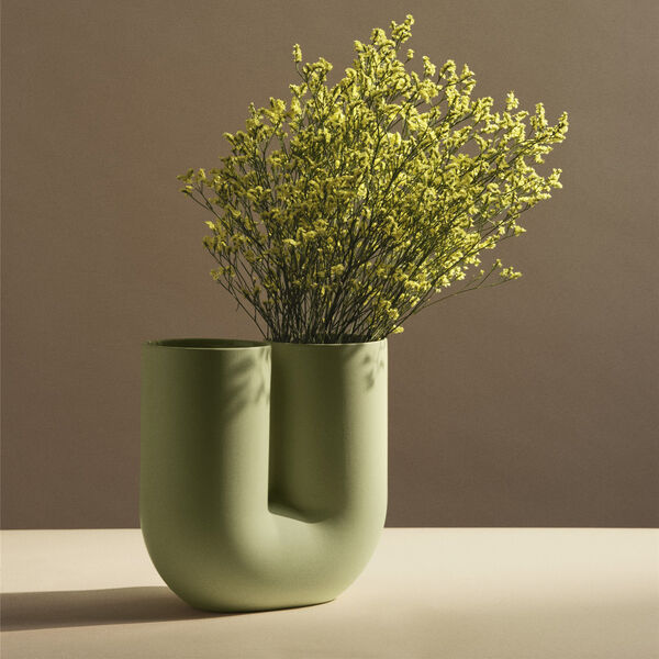 Kink Vase, light green, Muuto