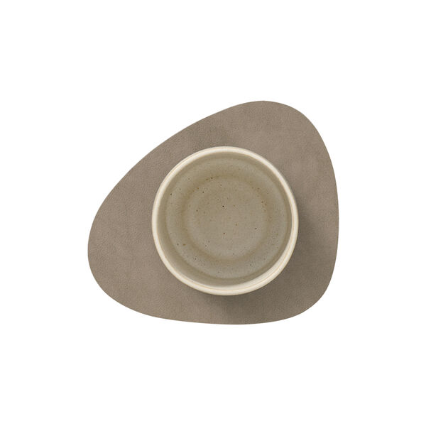 Nupo glass mat Curve, nomad grey, LIND DNA