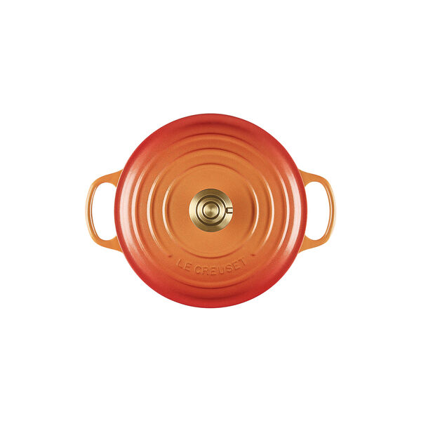 Round Anniversary pot &Oslash; 24 cm, flamme dor&eacute;e, Le Creuset
