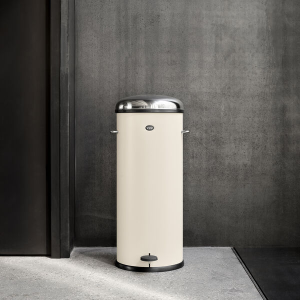 VIPP17 Pedal Bin, beige, Vipp