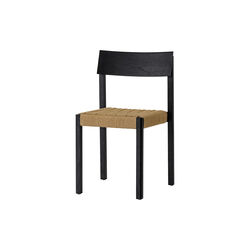 Mauro Dining Chair | Black Oak/Natural, Audo Copenhagen