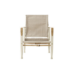 KK47000 Safari Chair, white oiled ash/natural, Carl Hansen & Søn