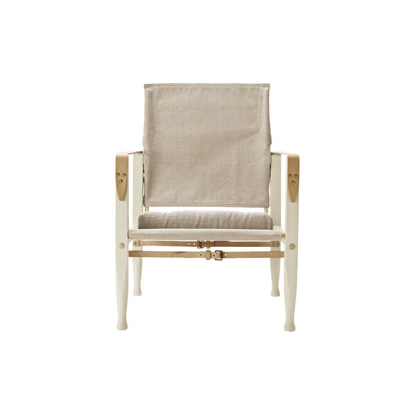 KK47000 Safari Chair, white oiled ash/natural, Carl Hansen & Søn