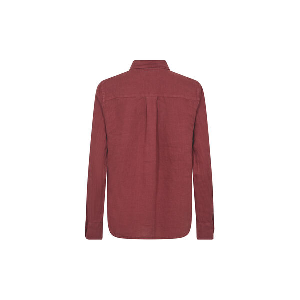 MMMartina Linen Shirt, cowhide, MOS MOSH