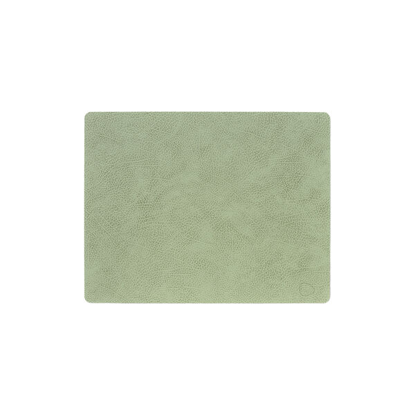 Hippo table mat Square L, olive green, LIND DNA