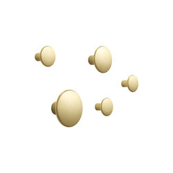 Dots Metal 5 pcs., brass, Muuto