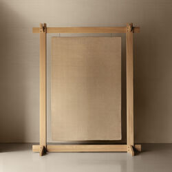 Echo Yano Rug, beige, Linie Design
