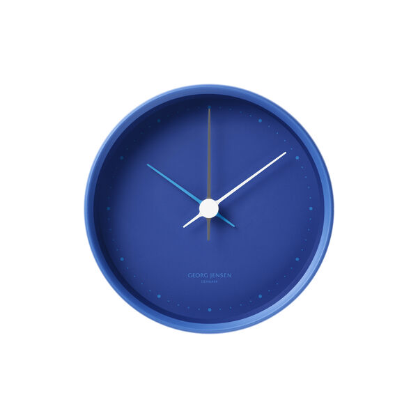 Koppel Wall Clock, iconic blue, Georg Jensen