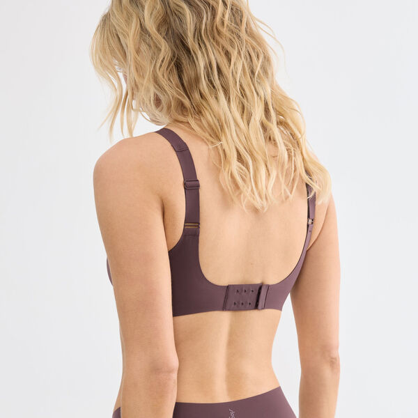 sloggi ZERO Feel 2.0 Soft bra, merlot, sloggi