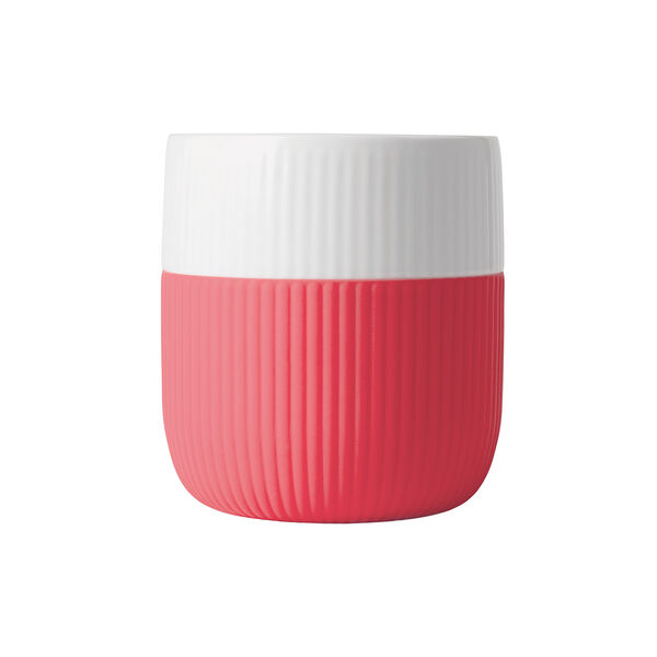 Fluted Contrast Mug 35 cl, hibiscus Fluted Contrast Mug 35 cl, hibiscus, Royal Copenhagen