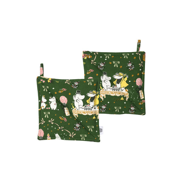 Moomin Pot holders 2 pcs | 22x22 | Gift of Love, Moomin Arabia