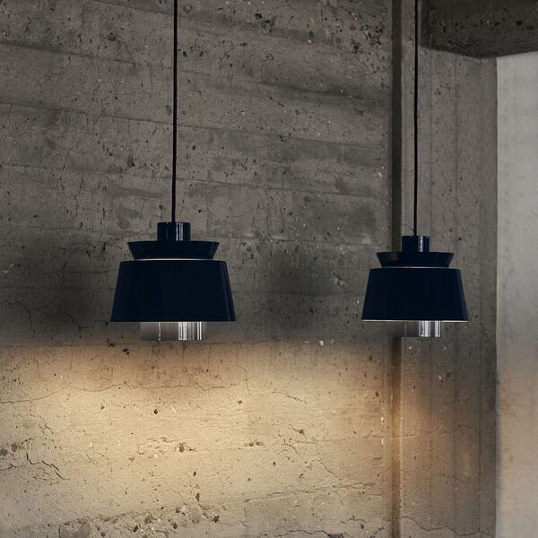Utzon JU1 Special Edition Pendant, steel blue, &Tradition