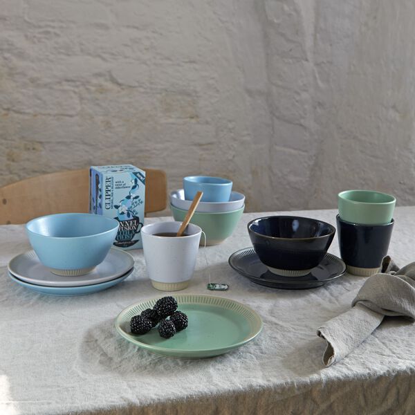 Colorit Plate Ø 19 cm, light purple, Knabstrup Keramik