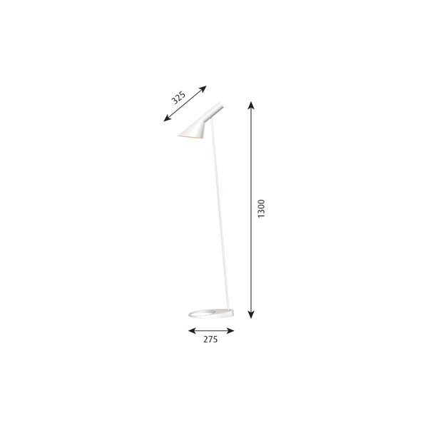 AJ Floor Lamp, white AJ Floor Lamp, white, Louis Poulsen
