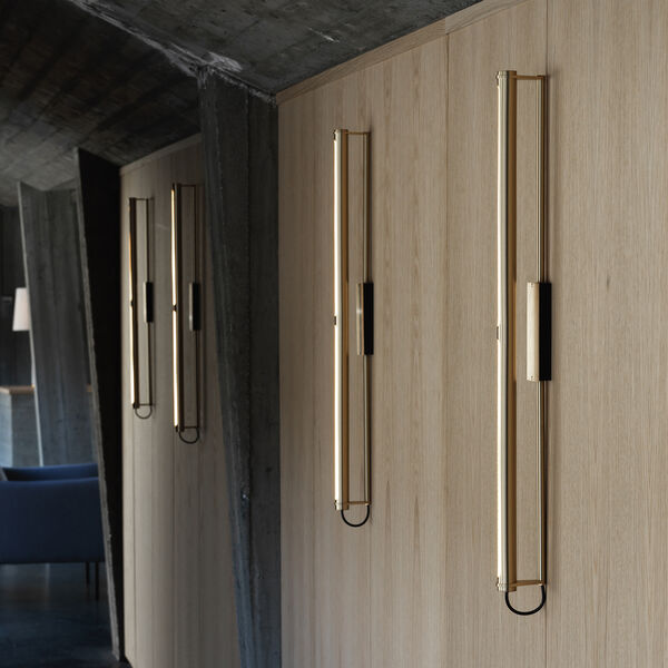 Bloomsbury Wall Lamp Hardwired, brass Bloomsbury Wall Lamp Hardwired, brass, Rubn