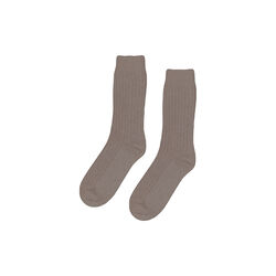 Merino Wool Blend Sock, warm taupe, Colorful Standard