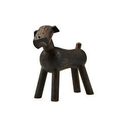 Dog Tim, smoked oak, Kay Bojesen Denmark