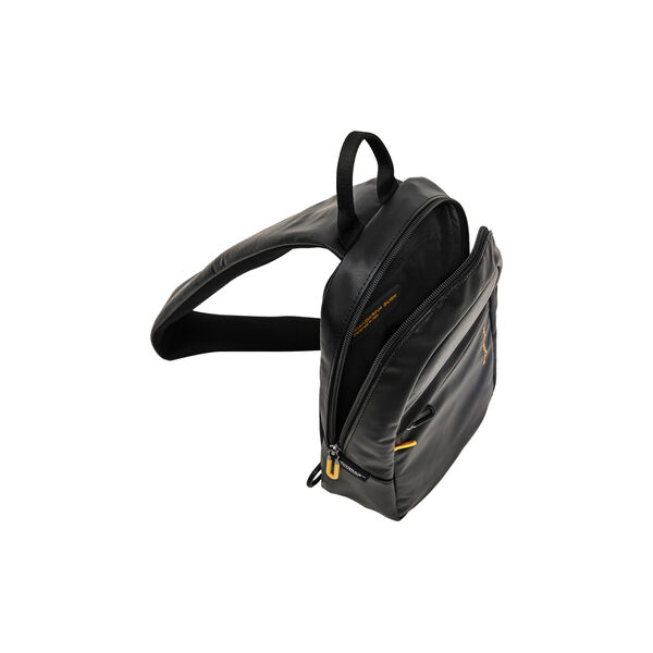 Eco Coated Sling Bag, black, Mandarina Duck