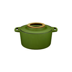 Norden Cast Iron Casserole 4 L, nettle, Fiskars