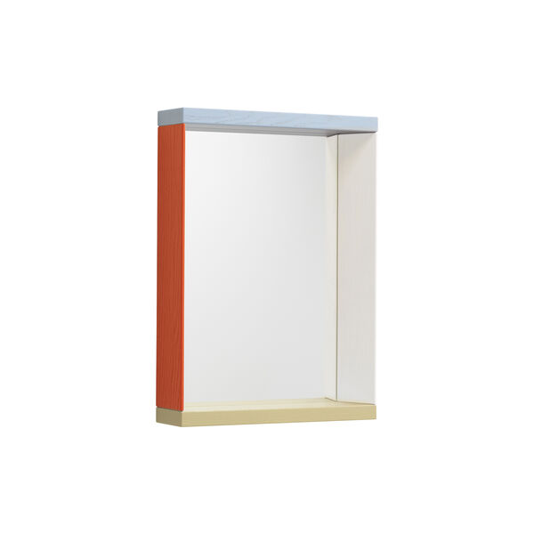 Colour Frame Mirror Small, blue/orange Colour Frame Mirror Small, blue/orange, Vitra