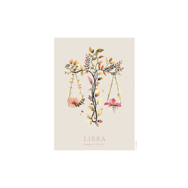 Libra Poster, All by Voss