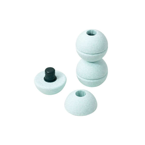 3 x Foam Balls, ocean mint/forest green, MODU
