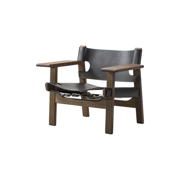 2226 The Spanish Chair, black/oiled smoked oak, Fredericia Furniture