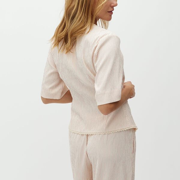 Felicca-M Blouse, alita red stripe, mbyM