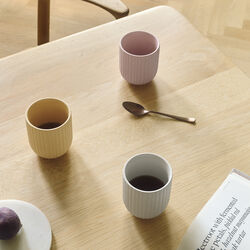 Verda cup, soft rose, Knabstrup Keramik