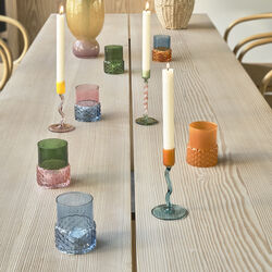 Styles Tealight holder, blue, Villa Collection