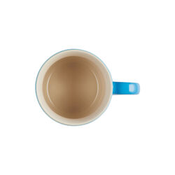 Cappuccino Mug, azure blue, Le Creuset