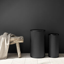 VIPP18 Open Top Bin, black/black, Vipp