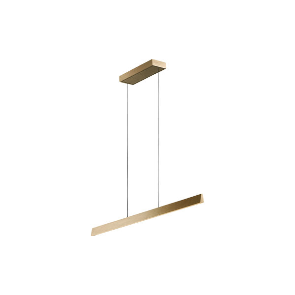 EDGE LINEAR S1000 Pendant, brass, LIGHT-POINT