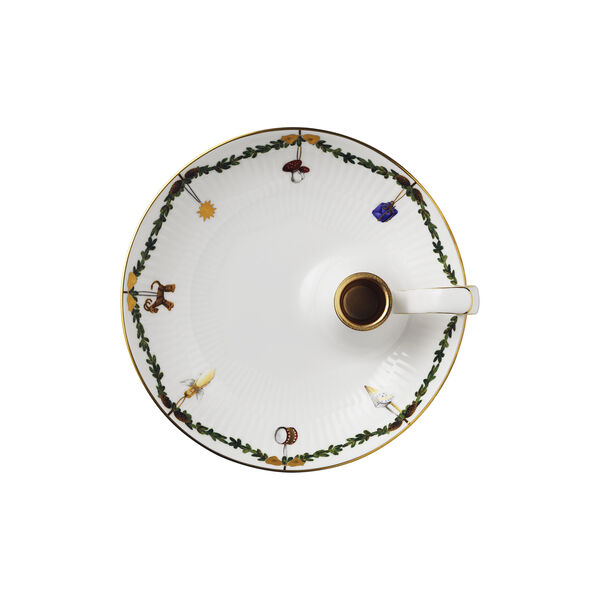 Star Fluted Christmas Candle Holder Star Fluted Christmas Candle Holder, Royal Copenhagen