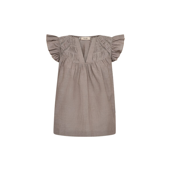 MMWoda Izha Blouse, chocolate chip, MOS MOSH