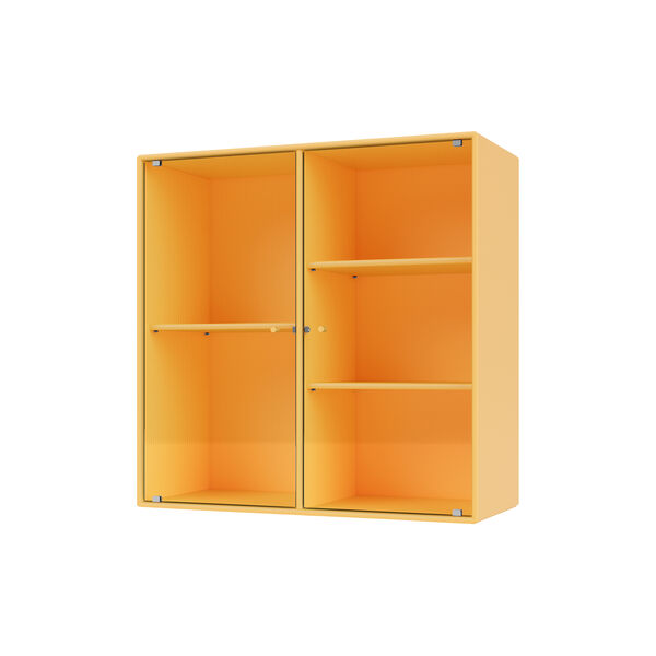 RIPPLE II Vitrine Cabinet, 166 acacia, Montana Furniture